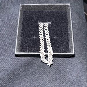 Vvs1 Moissanite Miami Cuban link bracelets